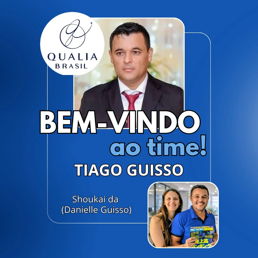 Arte de boas-vindas para Tiago Gusso